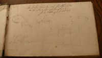 Lot 2226 - Alfred Swaine Taylor, oblong sketchbook, 19 x...