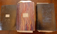 Lot 2248 - Four notebooks, 1859-1878, approx 11 x 18cm,...
