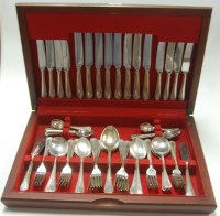 Lot 105 - A mid 20th century EPNS and Sheffield steel...