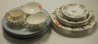 Lot 118 - A Wedgwood Beaconsfield pattern part dinner...