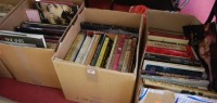 Lot 158 - Four boxes of assorted volumes to include...