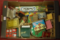 Lot 159 - Assorted vintage games to include various card...