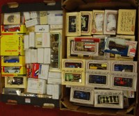 Lot 163 - Two boxes of assorted modern issue diecast