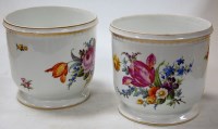 Lot 10 - A pair of early 20th century Dresden porcelain...