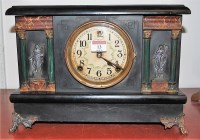 Lot 13 - A late 19th century American ebonised cased...