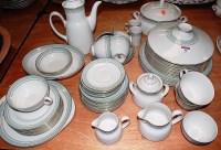 Lot 98 - A Royal Doulton part tea and dinner service in...