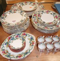 Lot 102 - A matched part coffee/dinner service to...