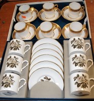 Lot 110 - A modern boxed Royal Worcester six place...