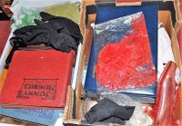 Lot 136 - Two boxes of miscellaneous items, to include...