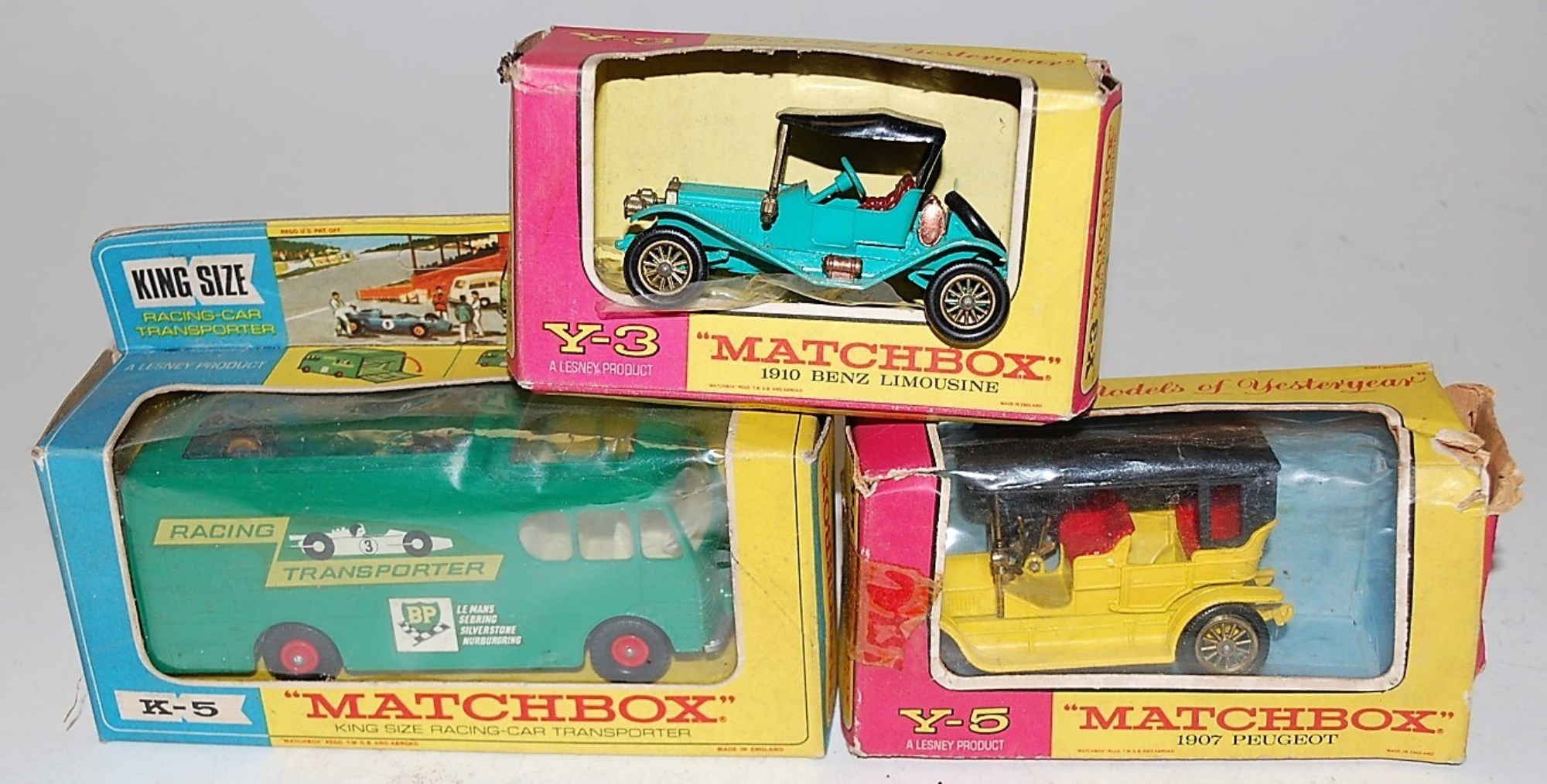 matchbox king size racing car transporter