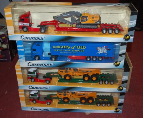 Lot 1608 - Four various boxed Carorama commercial...