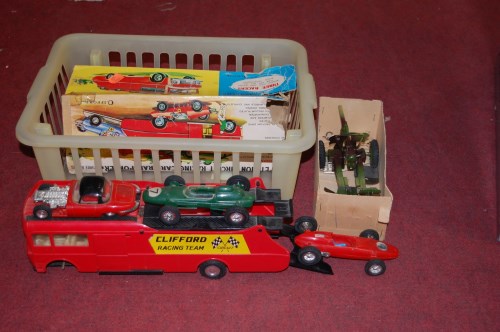 Lot 1779 - A Clifford Toys plastic friction drive model...
