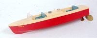 Lot 18 - 1960s Hornby Speed Boat No. 3 'UNA' red/cream...