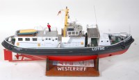 Lot 52 - Robbe Westeriff 1:25 scale pilot boat (1990s...