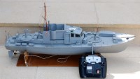 Lot 66 - Plastic Hulled Anti Submarine fast patrol boat,...