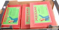 Lot 154 - Meccano for France - five outfits 3A, 4A, 5A,...