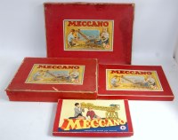 Lot 155 - French Meccano outfits No 0, 2, 4, 5, 6 and 7....