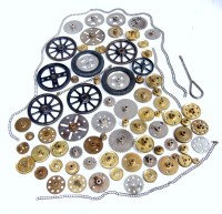 Lot 169 - Selection of early meccano wheels and gear,...