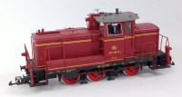 Lot 298 - Two G scale Piko diesel 0-6-0 locos, (1) Ref...