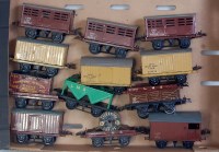 Lot 337 - A large tray containing 13 Hornby LMS postwar...