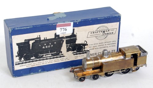 Lot 776 - Craftsman models white metal/brass loco kit...