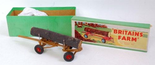 Lot 1218 - A Britains No. 129F timber trailer, rare...