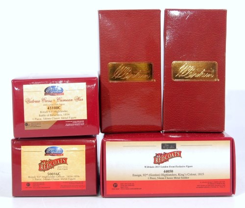 Lot 1350 - Five various boxed Britains limited edition...