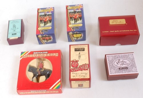 Lot 1353 - Seven various boxed Britains modern release...