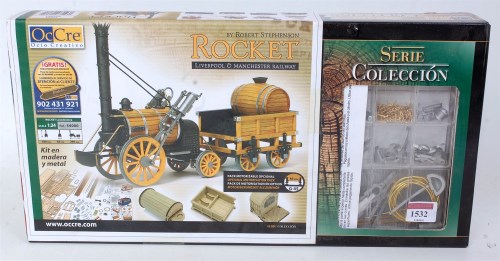 Lot 1532 - An Oc-Cre 1/24 scale wooden photo etched and...