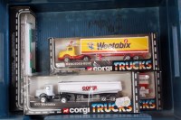 Lot 1677 - Six various boxed Corgi trucks modern release...