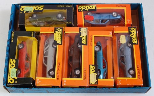 Lot 2509 - Seven various window boxed Solido 1/43 scale...