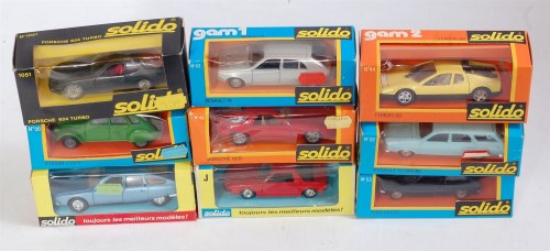 Lot 2510 - 9 various boxed Solido Diecasts, to include...