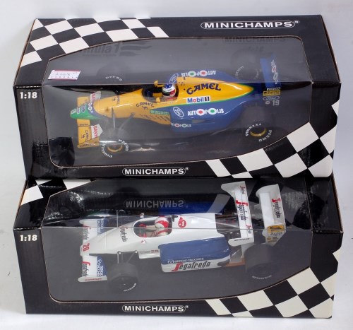 A Minichamps 1/18 Scale Boxed F1 Diecast - Auctions & Price Archive