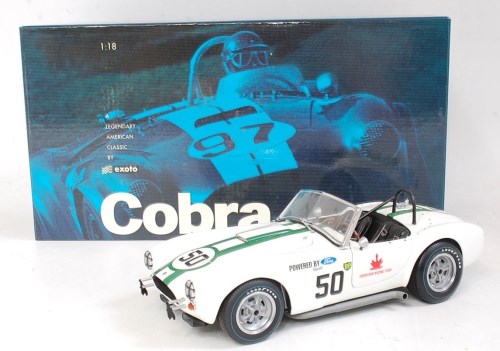 Lot 2710 - An Exoto Racing Legends 1/18 scale model of a...