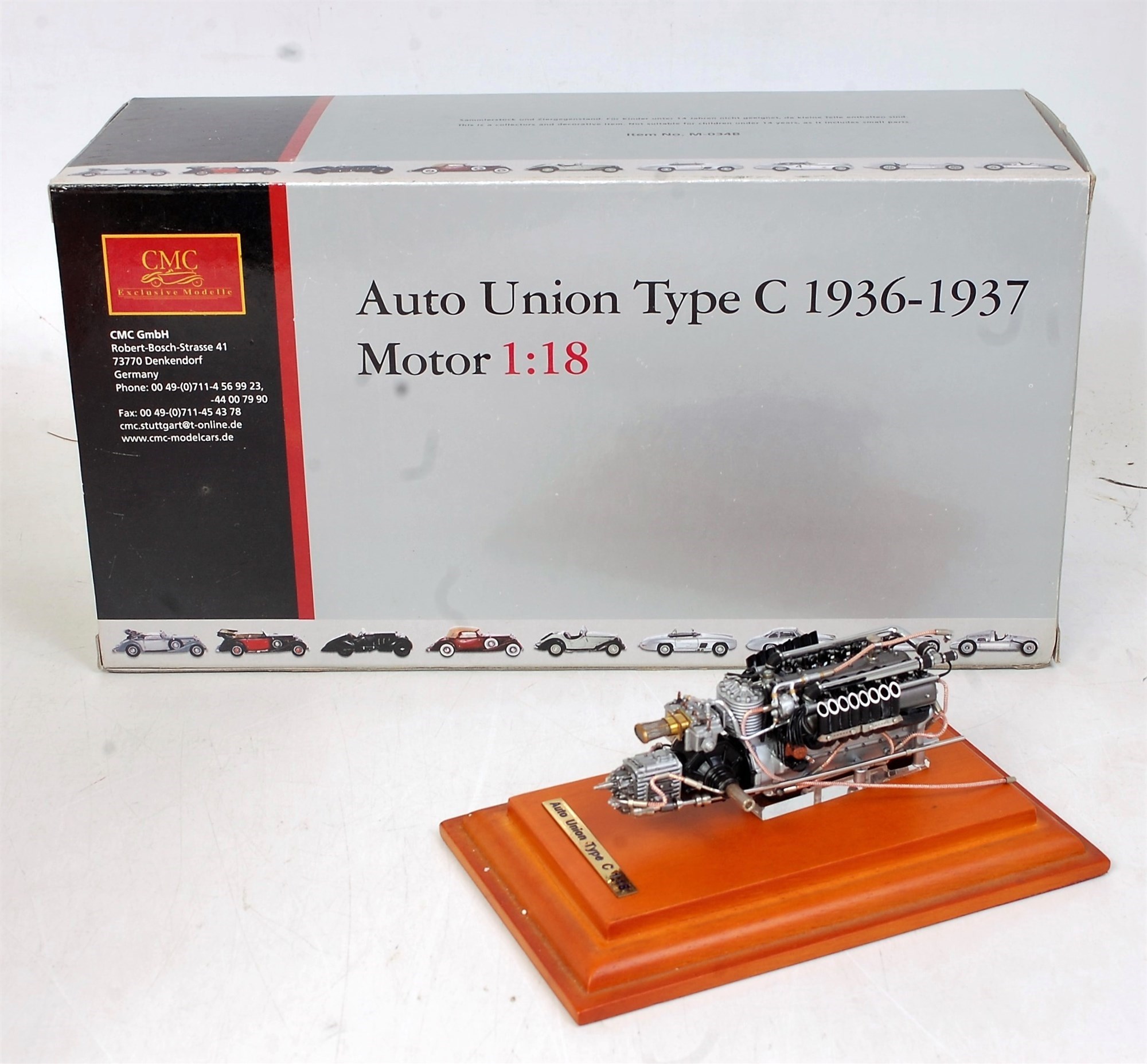 CMC GmbH 1/18 AUTO-UNION TYP D 1938-1939 /ミニカー｜その他