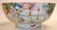 Lot 4 - A 19th century Chinese Famille Verte footed...