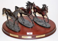 Lot 38 - Gill Parker - The Origins of Champions, bronze...