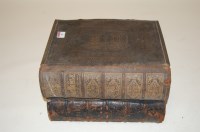 Lot 85 - A Victorian leather bound and brass mounted...