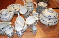 Lot 116 - A Royal Doulton part tea and dinner service in...