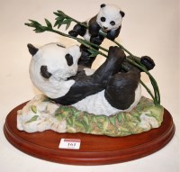 Lot 161 - Franklin Mint painted bisque group 'Pride and...