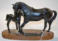 Lot 164 - A Beswick Connoisseur model 'Black Beauty and...