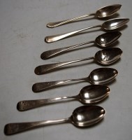 Lot 233 - A pair of George III silver teaspoons, by...