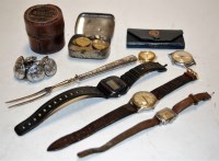 Lot 244 - A box of miscellaneous items, to include...