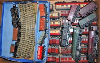 Lot 267 - A boxed Hornby Dublo electric transit;...