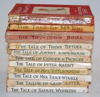 Lot 280 - A collection of Beatrix Potter childrens books,...