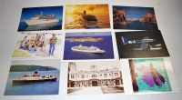 Lot 282 - A box of miscellaneous postcards, mainly being...