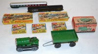 Lot 299 - A small collection of boxed Merit 00 gauge and...