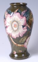 Lot 5 - A Moorcroft pottery vase in the Gustavia...