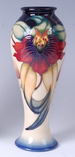 Lot 6 - A Moorcroft pottery vase in the Anna Lily...