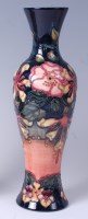 Lot 8 - A Moorcroft pottery vase in the Oberon pattern,...